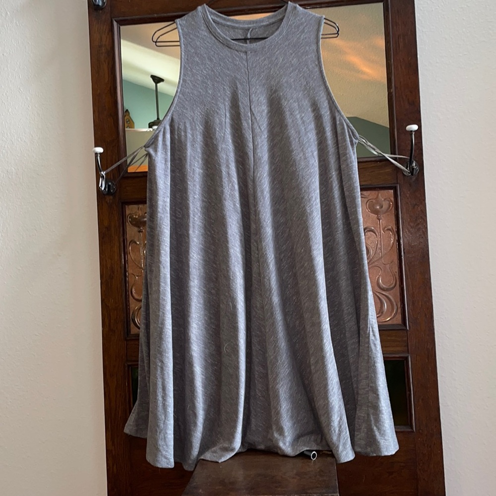 Sonoma Knit Gray Sleeveless Dress